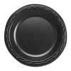 GENPAK Elite Laminated Foam Dinnerware - Plate, 6" Dia, Black, 125/PK, 8 Pack/Ctn