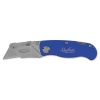 GREAT NECK Sheffield Folding Lockback Knife - 1 Utility Blade, Blue