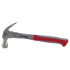 GREAT NECK Claw Hammer w/High-Visibility Orange Fiberglass Handle - 16 oz