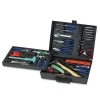 GREAT NECK 110-Piece Home & Office Tool Kit - Black Plastic Case
