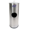 GOJO PURELL® Stainless Steel Dispenser Stand for Sanitizing Wipes - Holds 1500 Wipes