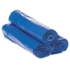 INTEPLAST Inteplast Group Draw-Tuff® Institutional Draw-Tape Can Liners - 1 MIL, Blue, 8/CT