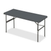 Iceberg IndestrucTables Too™ 1200 Series Rectangular Table - Charcoal