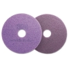 3M Scotch-Brite™ Purple Diamond Floor Pads - 20" Diameter, Purple, 5/Carton