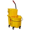 RUBBERMAID WaveBrake® Side Press Mop Bucket/Wringer Combos - Yellow