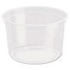 SOLO CUP Bare™ Eco-Forward™ RPET Deli Containers - 16 oz, Clear