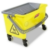 SSS Rubbermaid HYGEN™ Pedal Wring Bucket - Yellow
