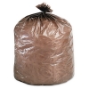 Stout Eco-Degradable Plastic Trash Bags - 39 Gal, Brown