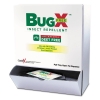  BugX® Insect Repellent Towelettes - DEET Free, 50/Box