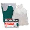 Webster Handi-Bag® Super Value Pack - 13 gal, White, 100/BX, 6 Bx/ct